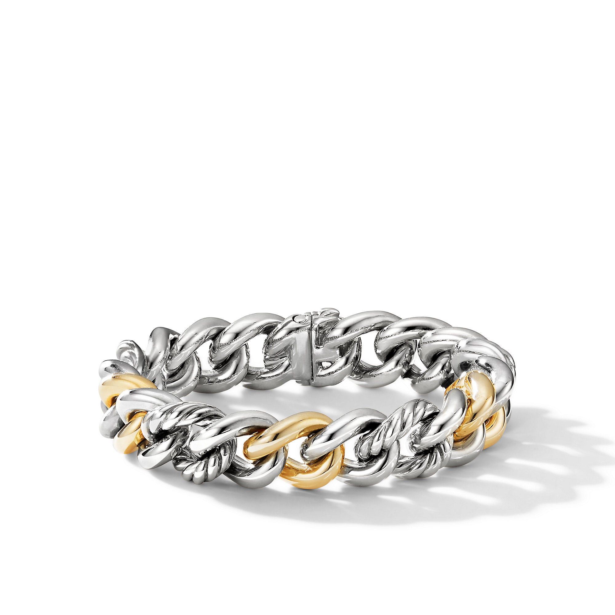 David Yurman o1w1db10325 Bracelet in Sterling Silver with 18K Yellow Gold Size ONE SIZE - 1 Thumbnail