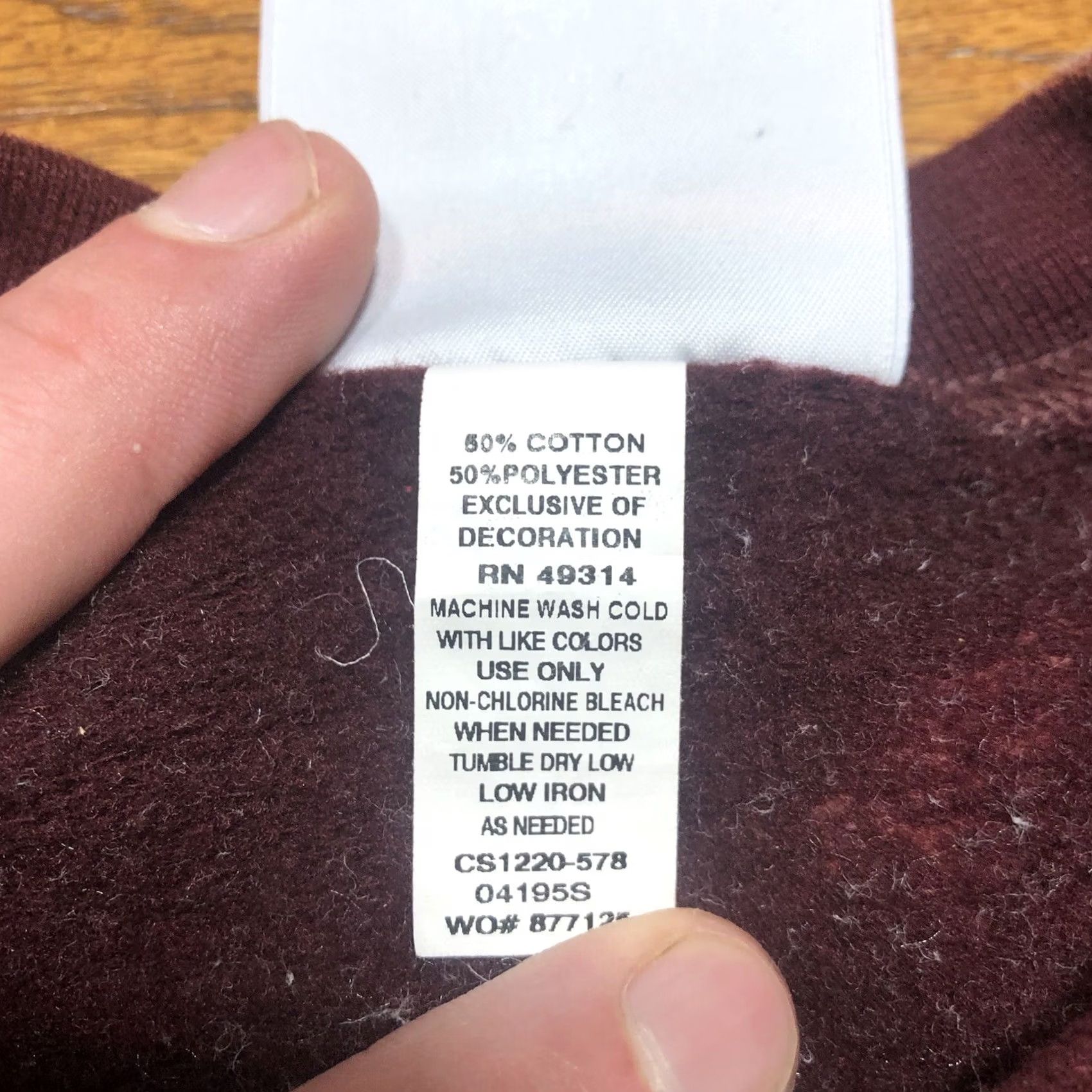 Champion Champion Boston College Eagles Crew Neck Sweatshirt XS Red Tie Dye Acid Wash Size US XS / EU 42 / 0 - 5 Thumbnail