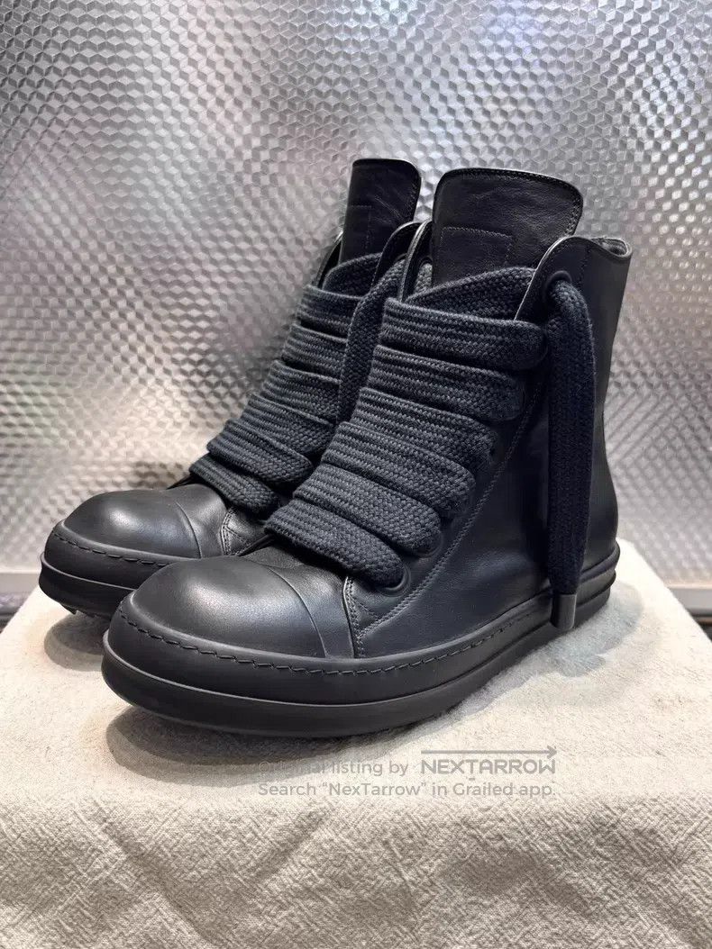 Rick Owens Rick Owens 24SS Black Warrior high-top board shoes| Size US 10.5 / IT 40.5 - 1 Thumbnail