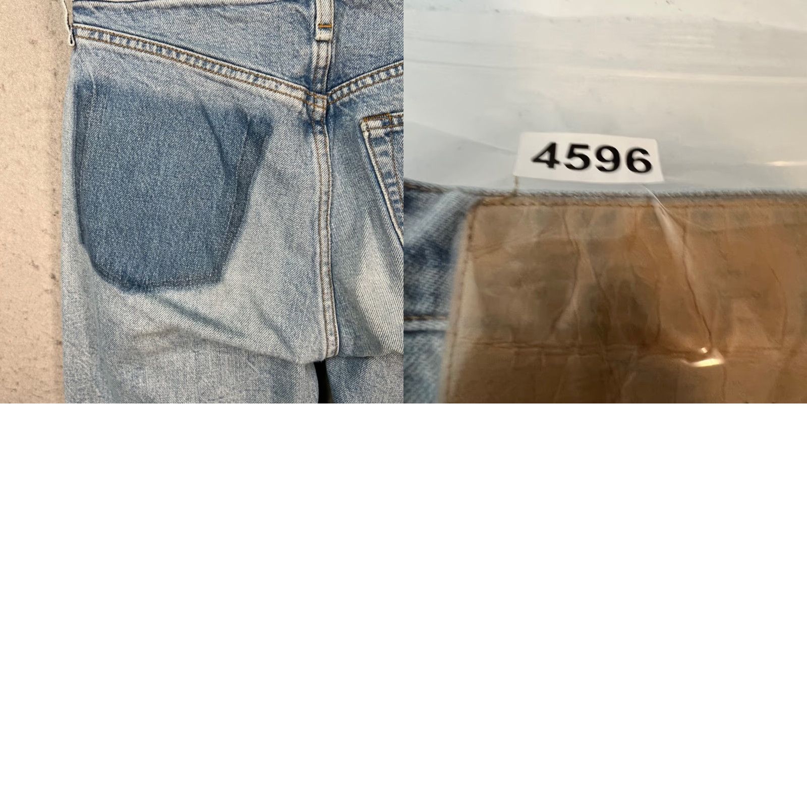 Rag & Bone Rag & Bone Jeans Womens 24 High-Rise Ankle Straight Distressed Light Wash Denim Blue 5-Pocket Womens Size 42" / US 20 - 9 Thumbnail