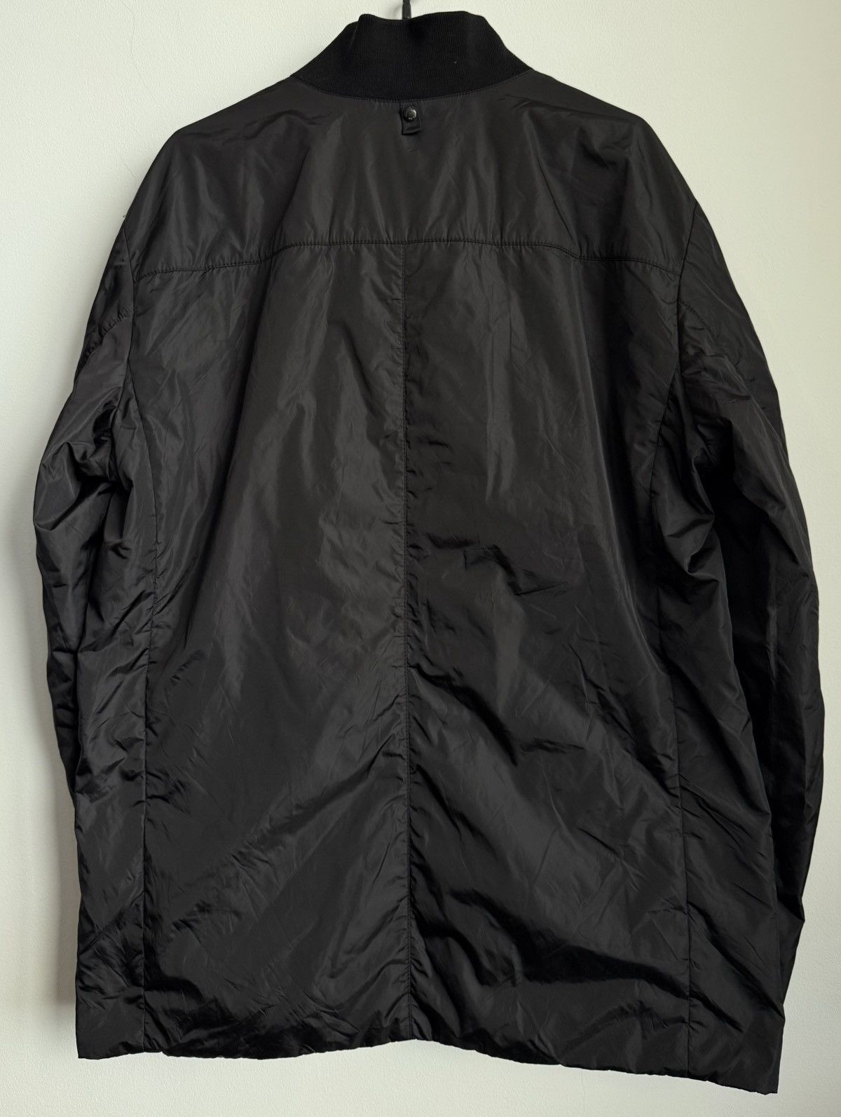 Prada Prada SGV810 Vintage Nylon Zip Jacket – Black Size US XL / EU 56 / 4 - 3 Thumbnail