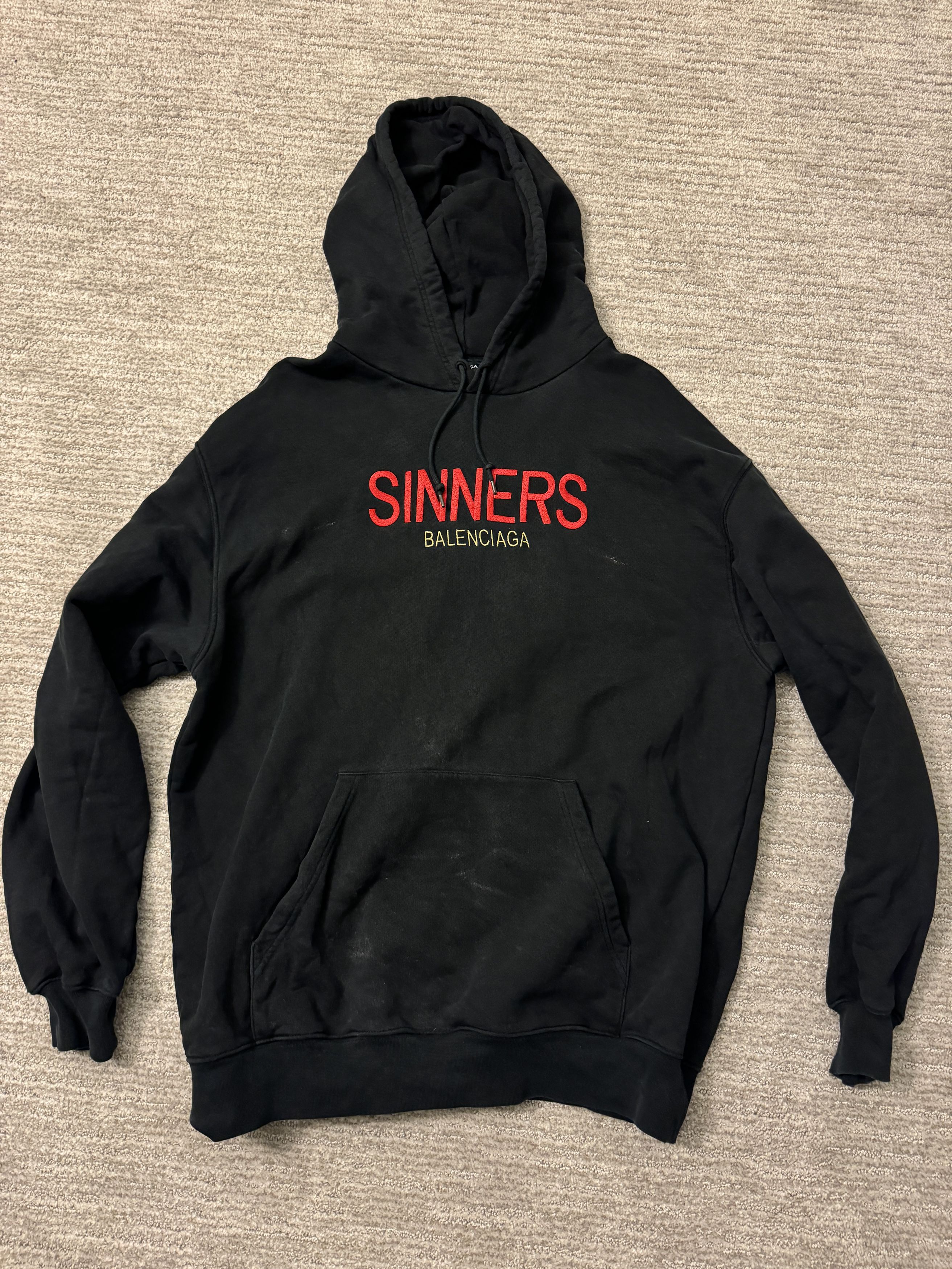 Balenciaga Sinners Hoodie | Grailed