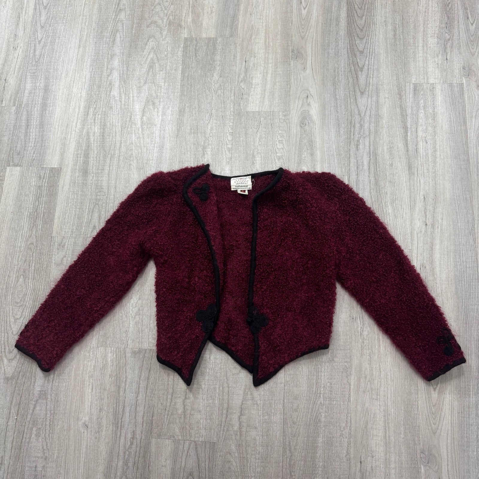 Vintage Vintage Susan Bristol Cardigan Sweater Women's Small Mohair Size S / US 4 / IT 40 - 1 Thumbnail