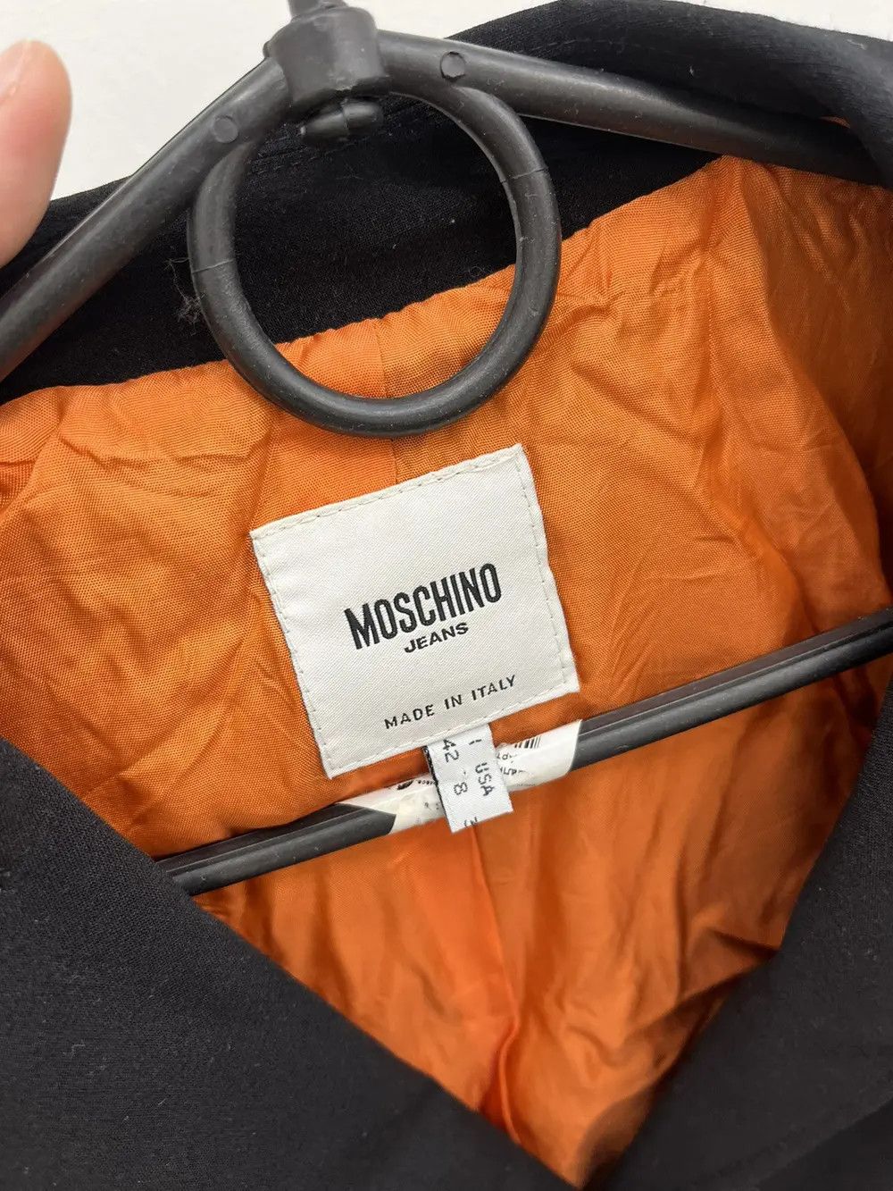Moschino Moschino Jeans Classic 3 Button Up Blazer Size M / US 6-8 / IT 42-44 - 2 Thumbnail