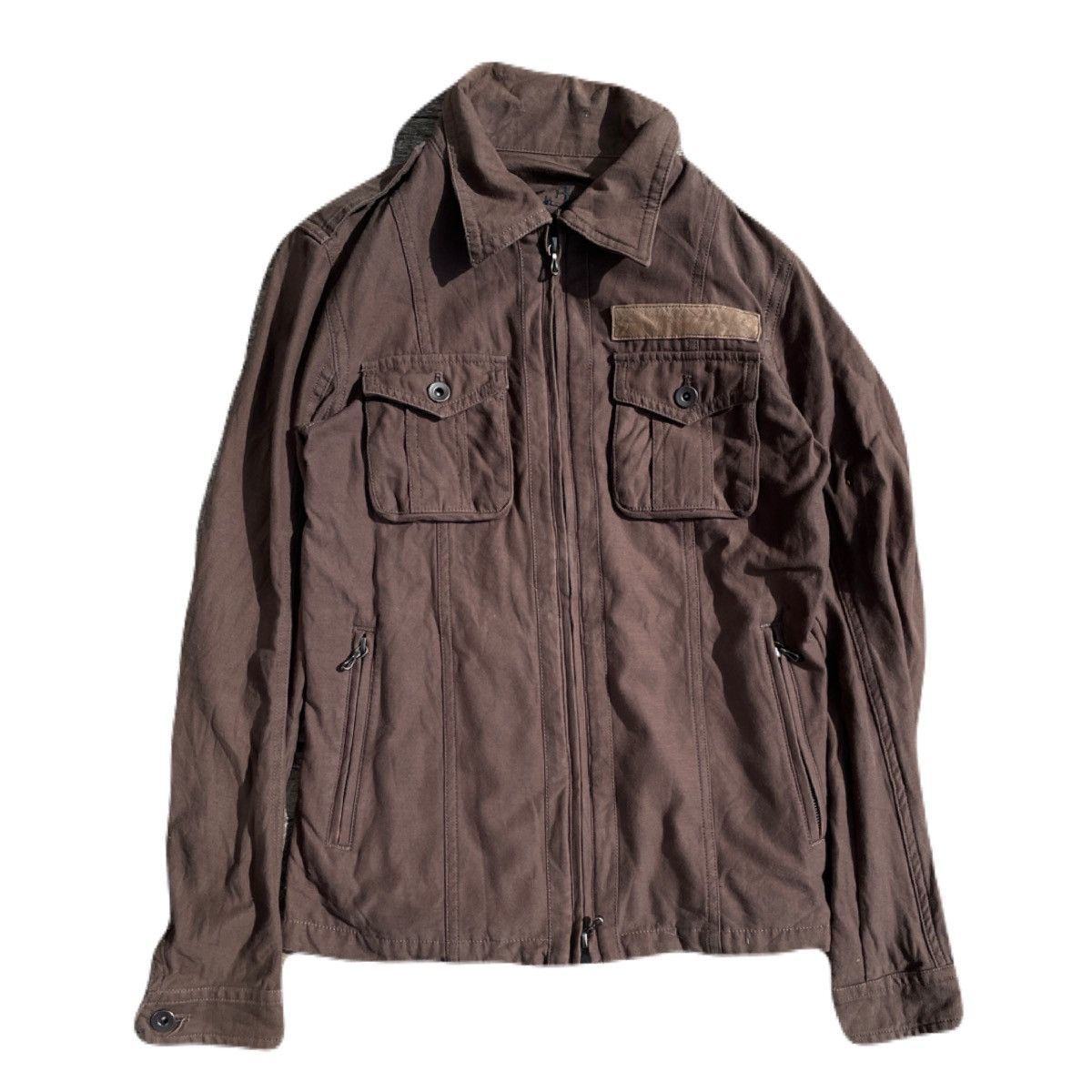 If Six Was Nine 2000s SHELLAC Eagle Poem Military Jacket Japanese archive Size US S / EU 44-46 / 1 - 5 Thumbnail