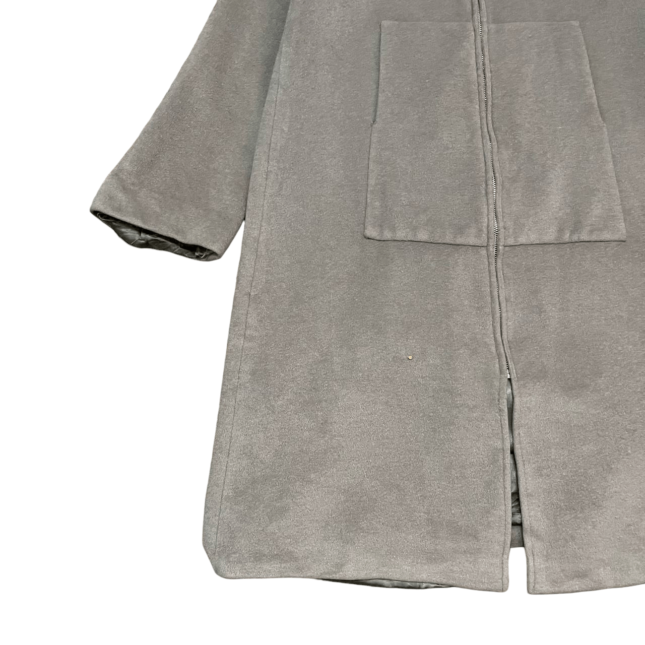 agnes b. Vintage Agnes B. Wool Hooded Zipper Coat Size US S / EU 44-46 / 1 - 3 Thumbnail