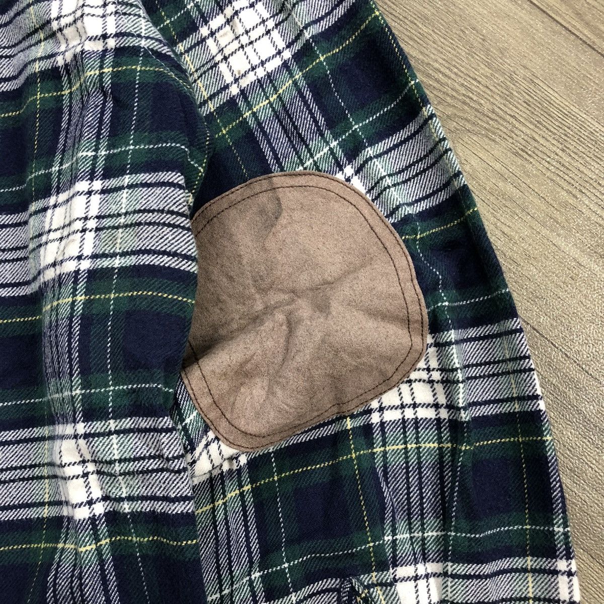 Flannel × Pendleton Vintage Pendleton “Hawthorne” Flannel Shirt – Elbow Patch Size US XL / EU 56 / 4 - 4 Thumbnail