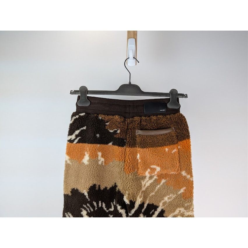 Amiri o1rshd1 Tie Dye Track Pant in Orange / Black Size US 30 / EU 46 - 13 Thumbnail