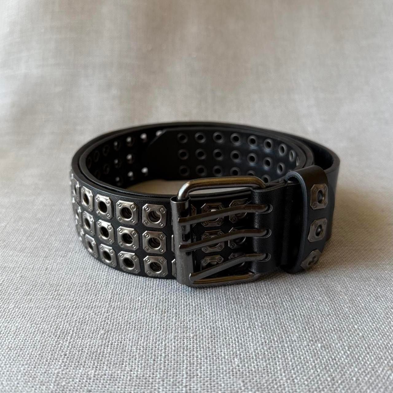 Other Vintage studded metal belt WMNS Size ONE SIZE - 1 Thumbnail