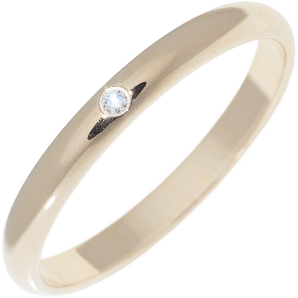 Cartier Cartier Cartier 1895 Wedding Ring Au750 Diamond Ring Size 17 Metal Ring B40576 DUTY FREE for USA Size ONE SIZE - 1 Thumbnail