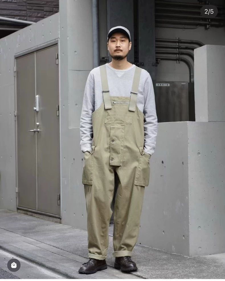 Nigel Cabourn Nigel Cabourn Classic Military Cargo Overalls - dmc Size US 31 - 1 Thumbnail