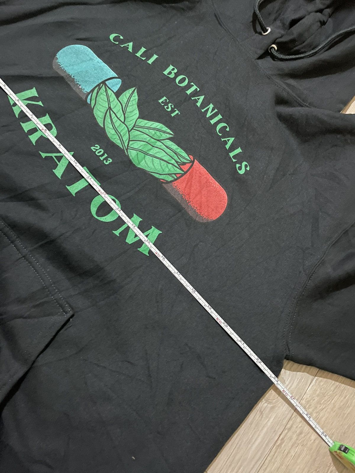 Designer Kratom Cali Botanicals Hoodie Marijuana Snoop Dogg Breakfast Size US L / EU 52-54 / 3 - 7 Thumbnail