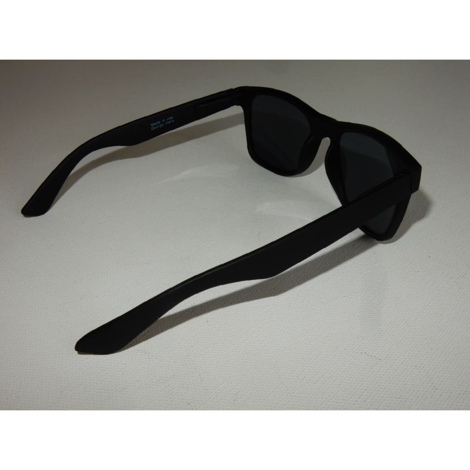Vintage VINTAGE George Marin Men Sunglasses Black Rubber United States 90s Size ONE SIZE - 3 Thumbnail