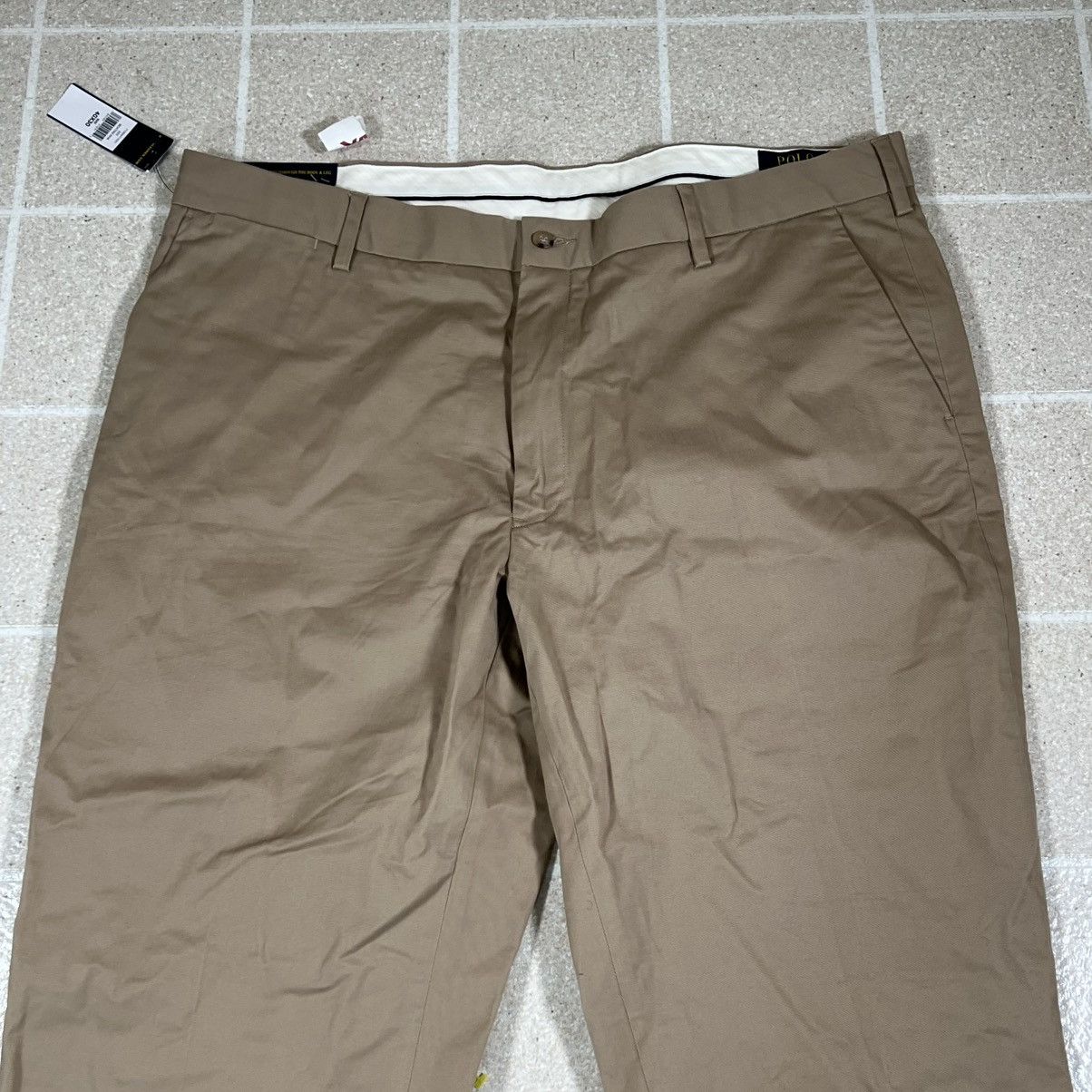 Polo Ralph Lauren NWT POLO RALPH LAUREN Chino Pants Khaki Stretch Straight Fit Size 40 - 2 Thumbnail