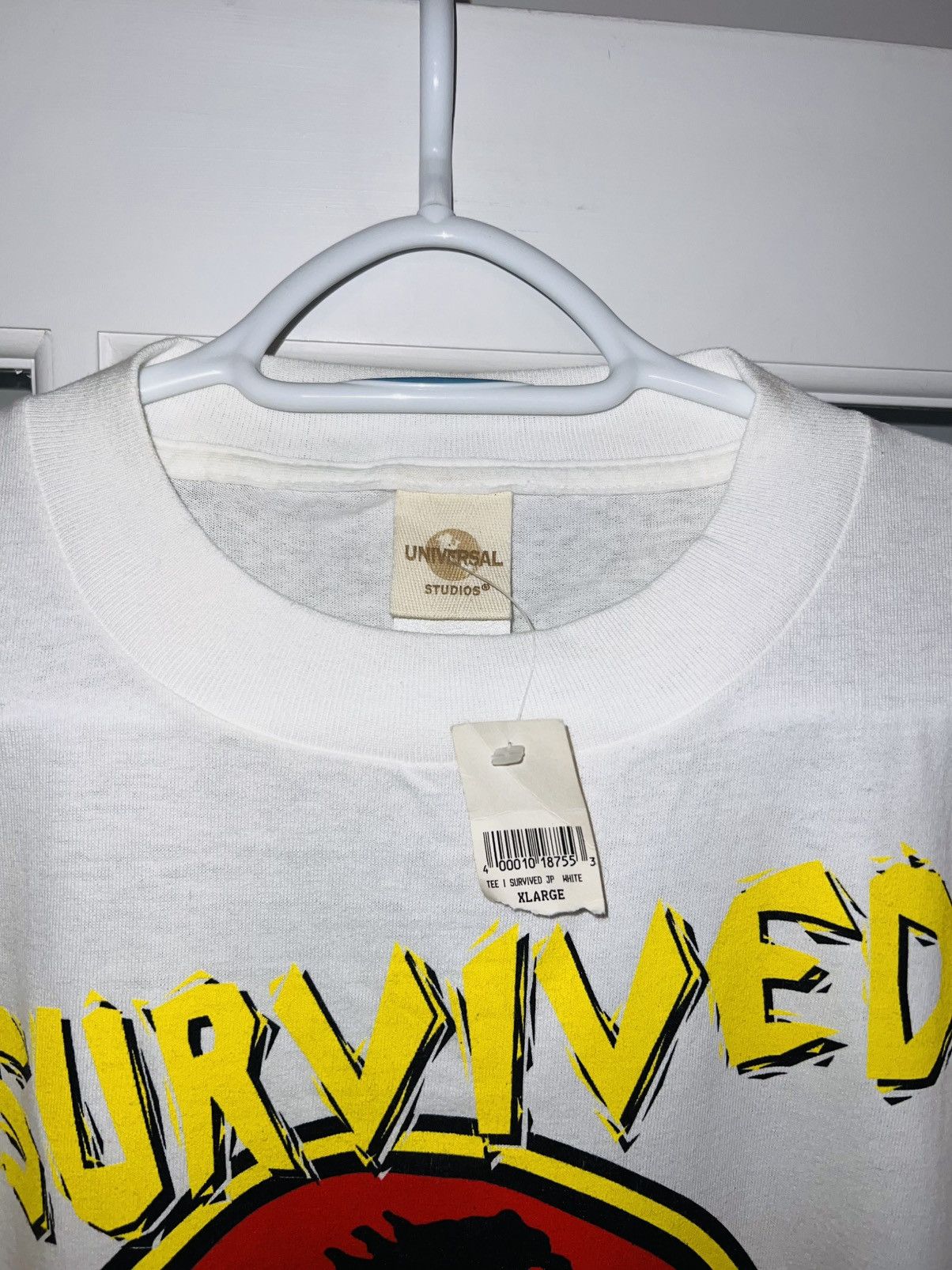 Universal Studios VTG UNIVERSAL STUDIOS 1990's Jurassic Park T-shirt XL ‘96 Size US XL / EU 56 / 4 - 12 Thumbnail