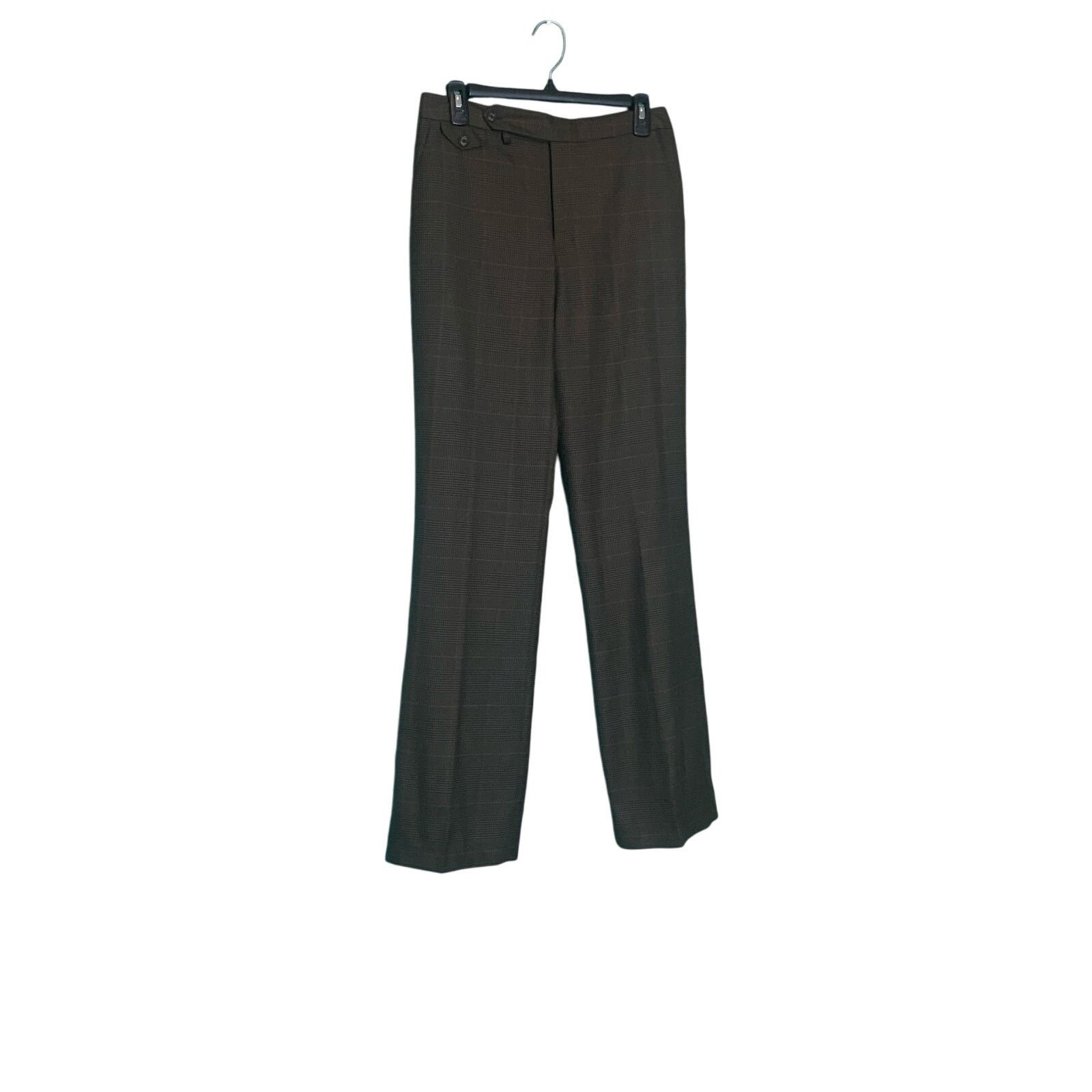 Chaps Chaps green plaid wool straight legs vintage pants size 4 Size 27" / US 4 / IT 40 - 7 Thumbnail