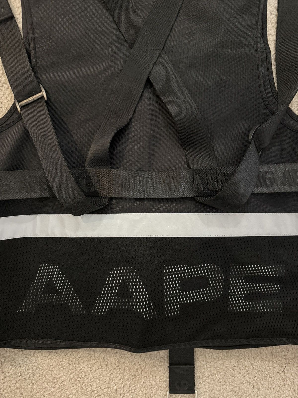 Aape Aape strapped Safety vest by Abathing ape Size US L / EU 52-54 / 3 - 10 Thumbnail