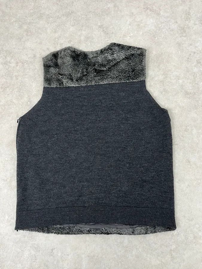 Emporio Armani SS2014 Emporio Armani Plushed Black Vest Size US M / EU 48-50 / 2 - 5 Thumbnail
