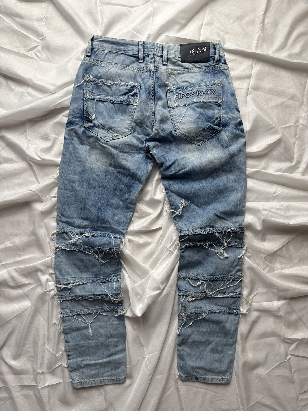 If Six Was Nine Cipo & Baxx Avant Garde Punk Ripped Distressed Jeans Size US 30 / EU 46 - 7 Thumbnail