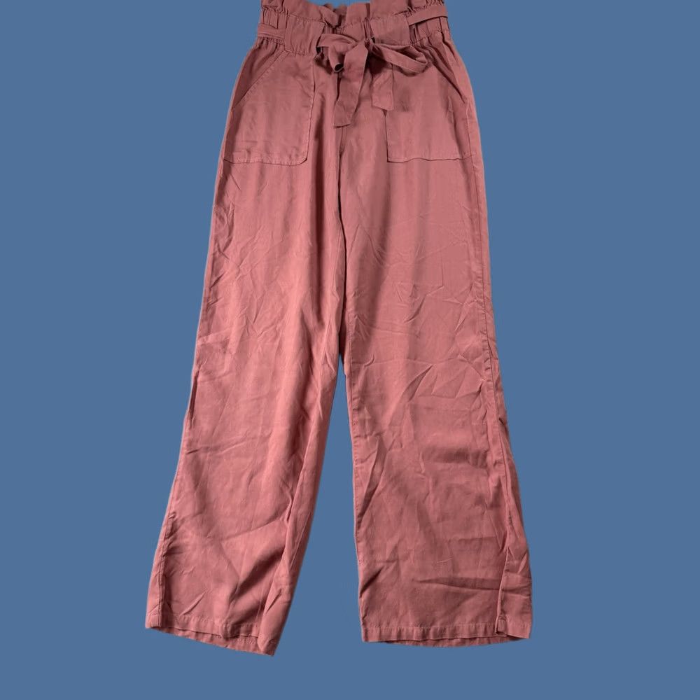 Vintage DRY GOODS Rose Pants Womens S Straight Cotton Ankle Beach Resort Work NWOT Rose Pants Womens S Size 28" / US 6 / IT 42 - 1 Thumbnail