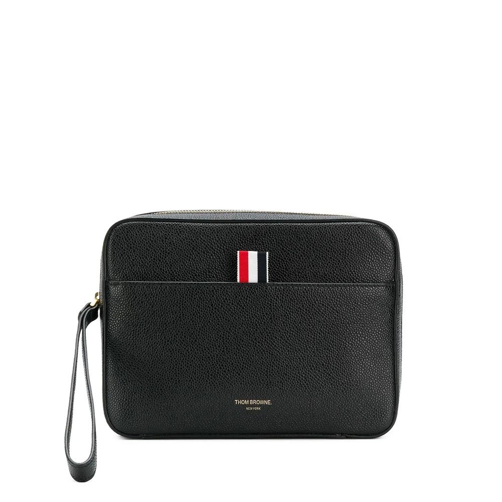 Thom Browne Thom Browne BLACK Wash Bags Size ONE SIZE - 1 Thumbnail
