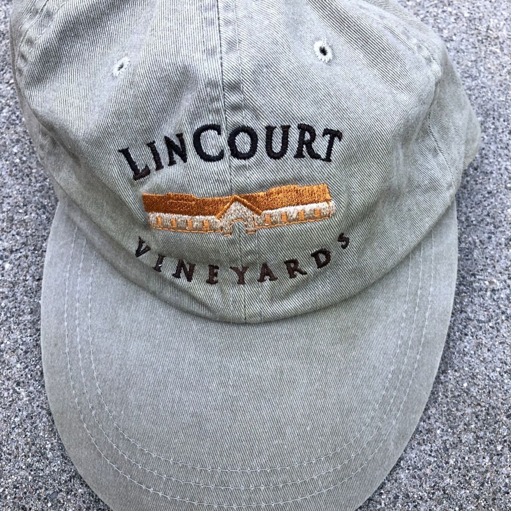 Vintage VINTAGE Adams Lincourt Vineyard Baseball Hat Men's Green Adjustable Cap Size ONE SIZE - 2 Thumbnail