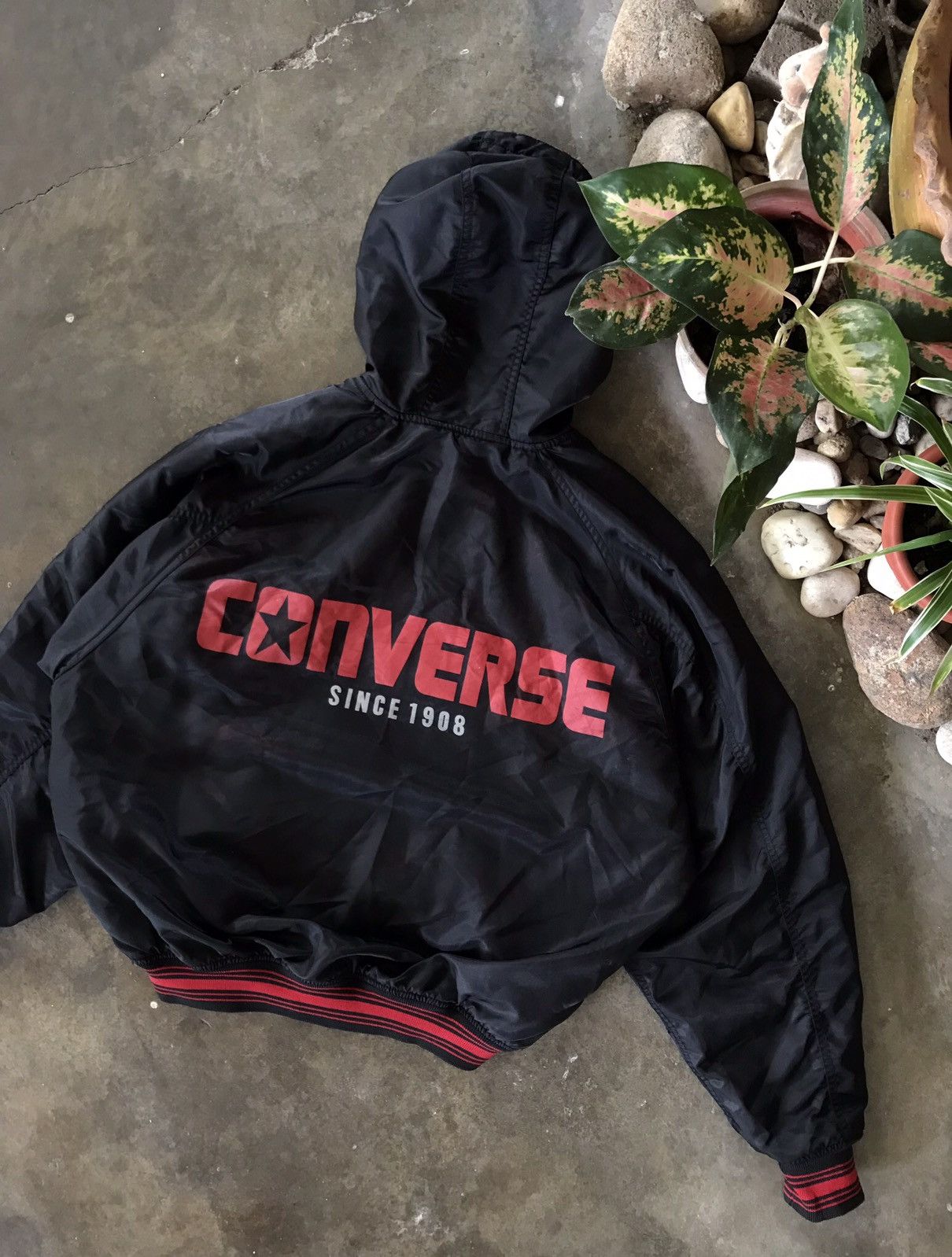Converse BEST OFFER🔥VINTAGE Reversible Converse Boxy Hoddie 🔥 Size M / US 6-8 / IT 42-44 - 1 Thumbnail