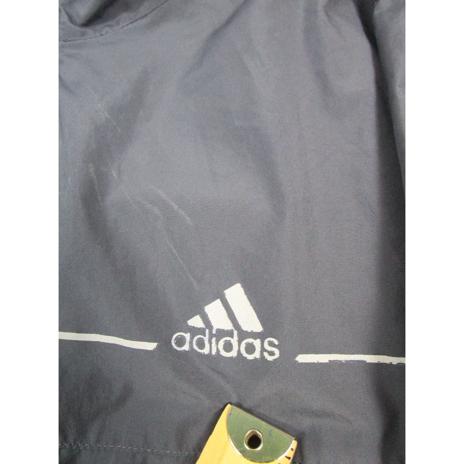 Adidas Adidas Jacket Mens Large Gray Running ClimaProof Full Zip Track Jacket Mens L Gray Adidas Full Zip Track Jacket Size US L / EU 52-54 / 3 - 5 Thumbnail