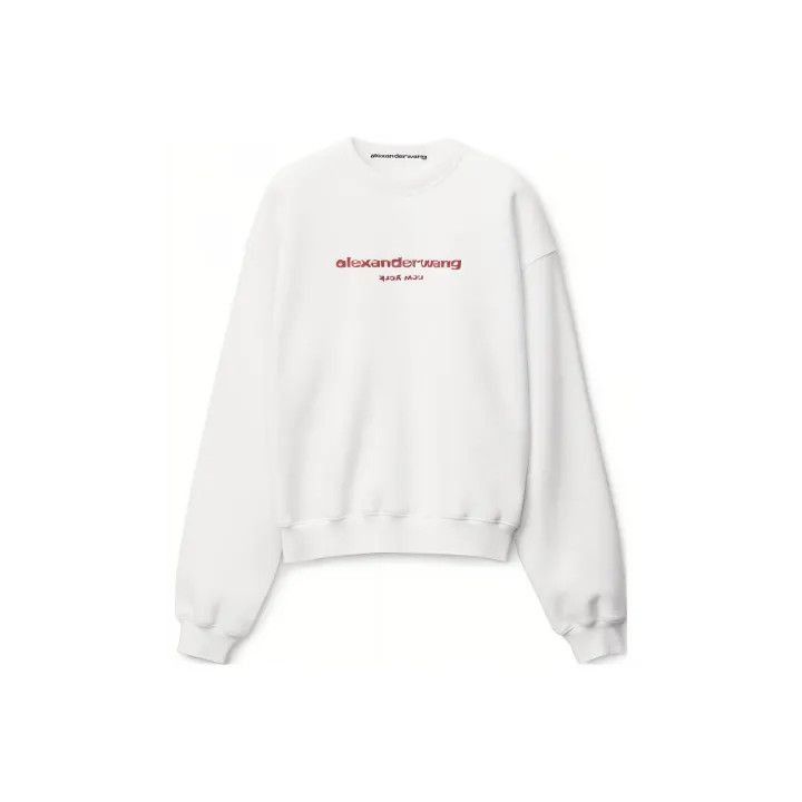 Alexander Wang SS22 Logo Long Sleeve Sweatshirt -