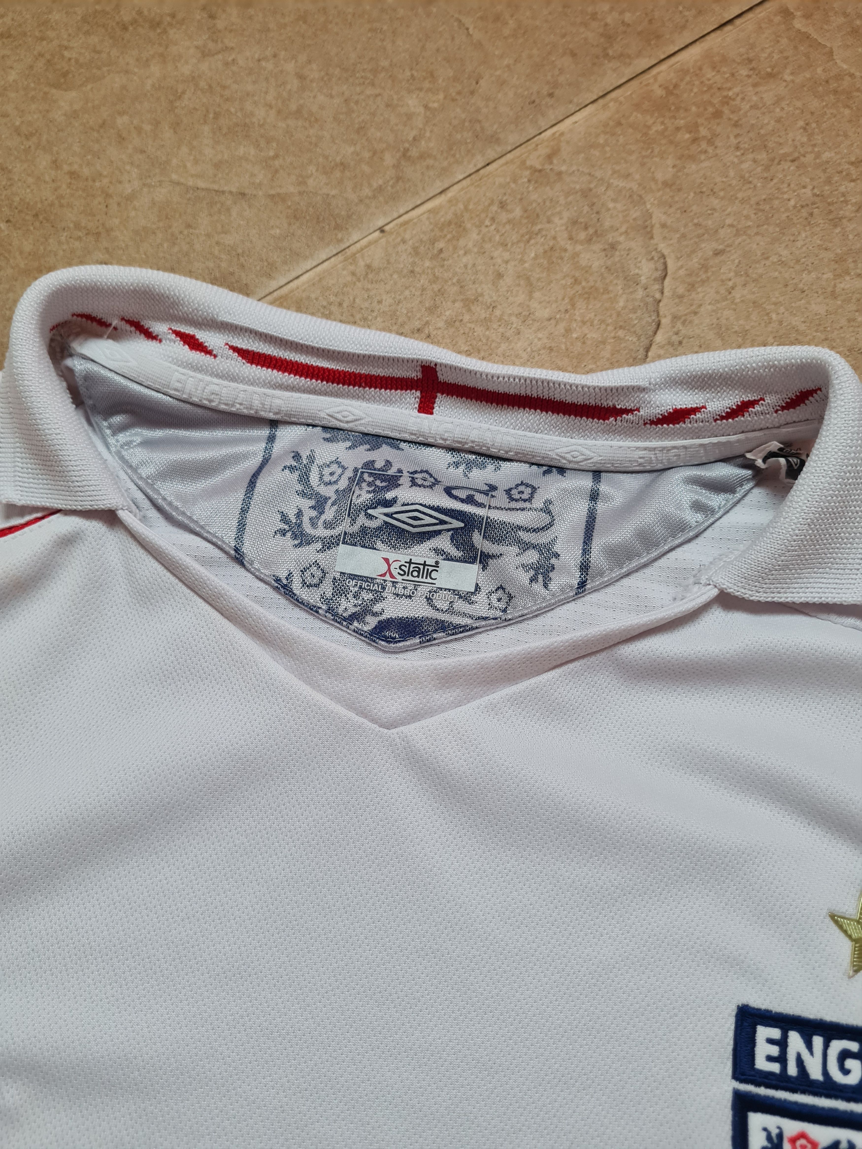 Umbro England Soccer 2006 2007 Home Football Shirt Jersey Umbro Size US XL / EU 56 / 4 - 9 Thumbnail