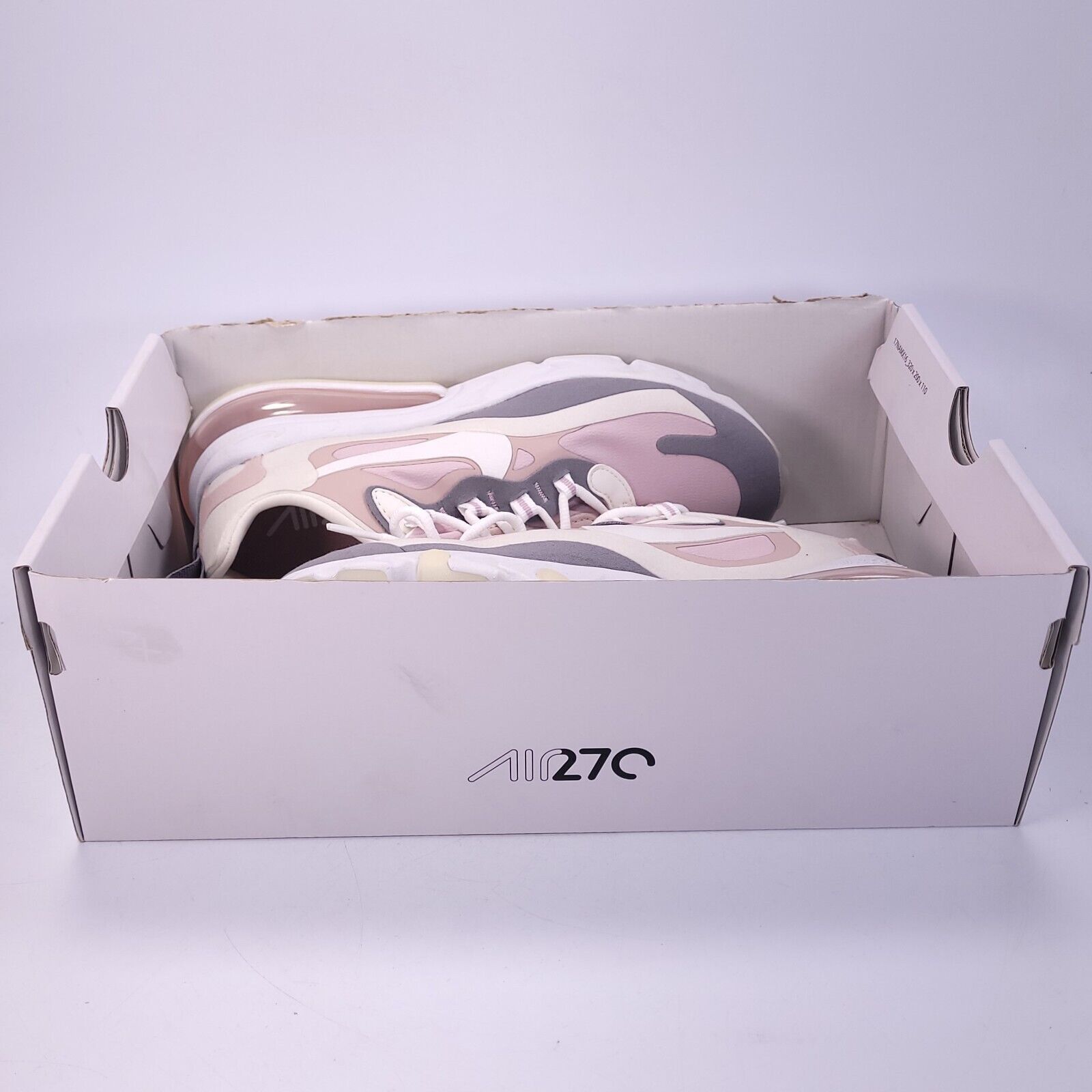 Nike Nike Air Max 270 React Shoe Womens Size 6.5 CI3899-500 Pink Size US 6.5 / IT 36.5 - 9 Thumbnail
