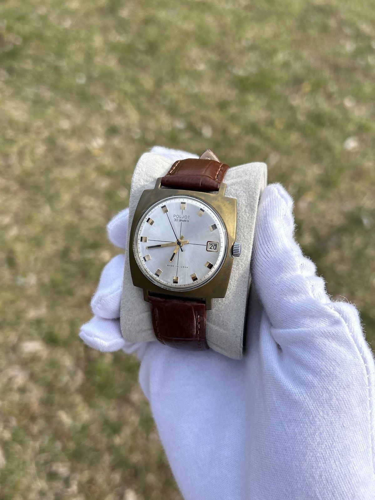 Vintage Vintage Watch Poljot Automatic Mechanical Soviet USSR 1980s Size ONE SIZE - 4 Thumbnail