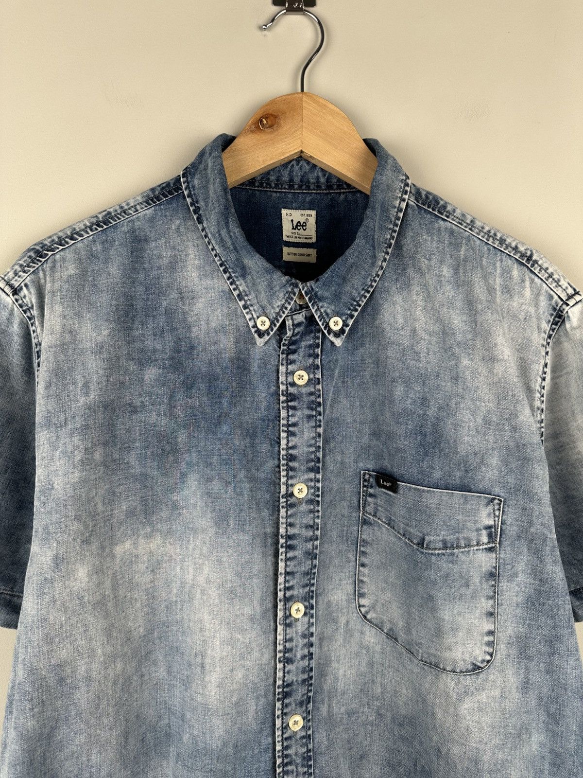 Lee Vintage Y2k Lee Denim Shirt Western Size US XL / EU 56 / 4 - 5 Thumbnail