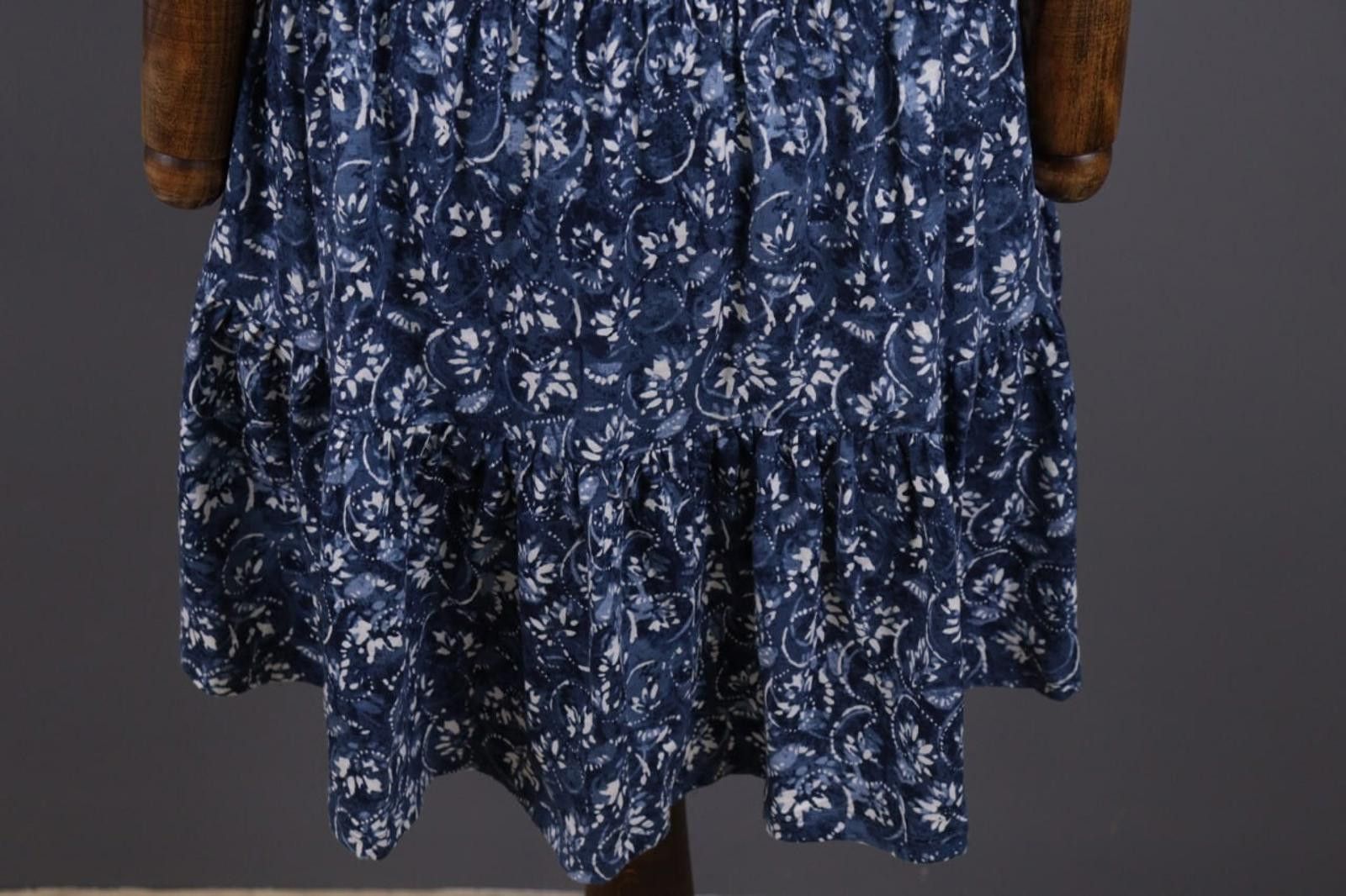 Lauren Ralph Lauren Lauren Ralph Lauren Blue Floral Blouse Short Dress Size 4 Size S / US 4 / IT 40 - 11 Thumbnail