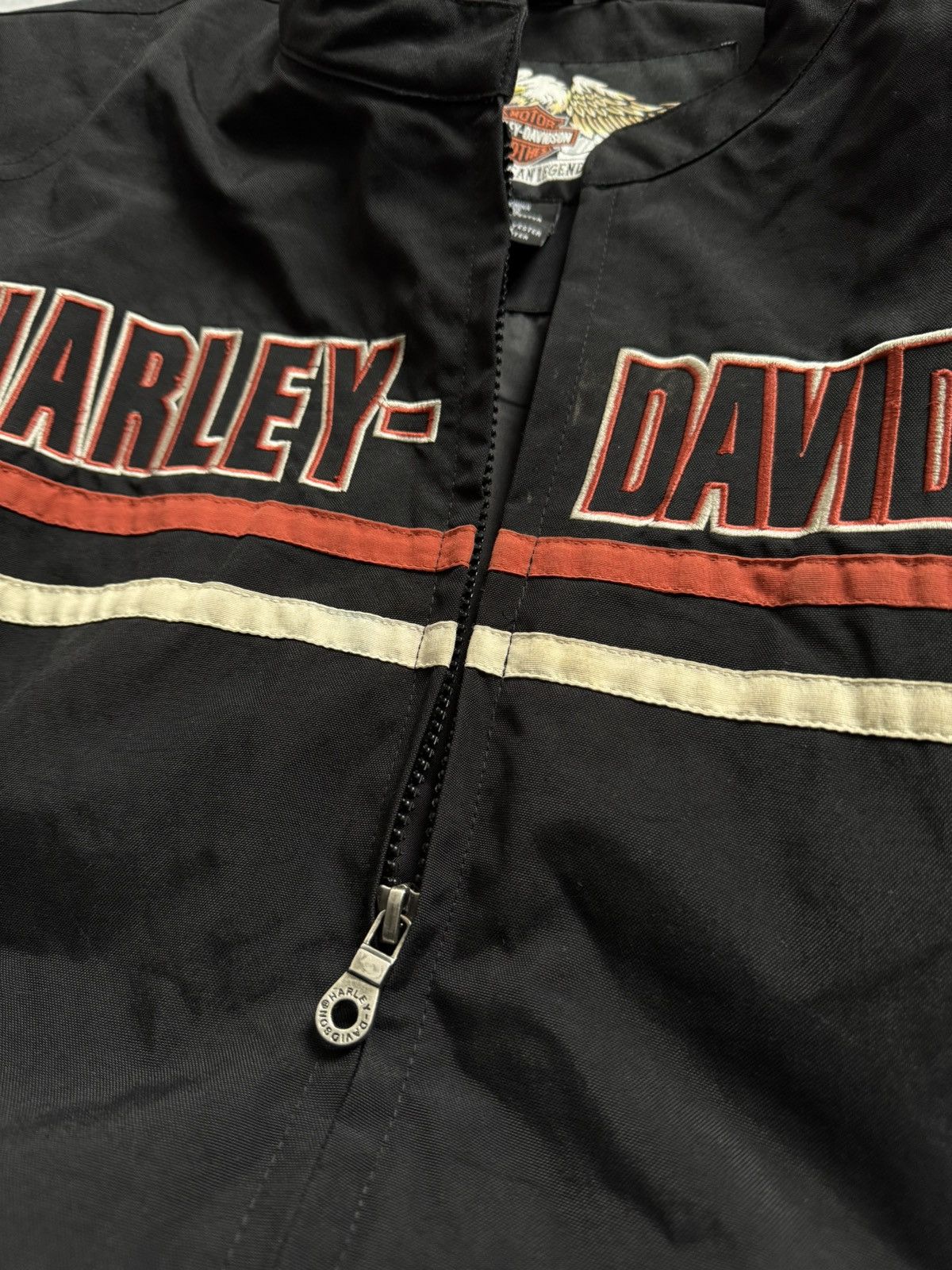 Harley Davidson × Vintage Harley Davidson vintage big logo jacket bomber Size US M / EU 48-50 / 2 - 4 Thumbnail