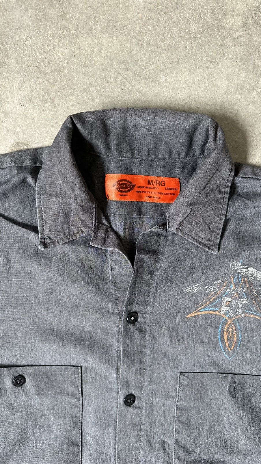 Dickies VINTAGE DICKIES RAT FINKS ROD WELLFADED SHIRT Size US M / EU 48-50 / 2 - 7 Thumbnail