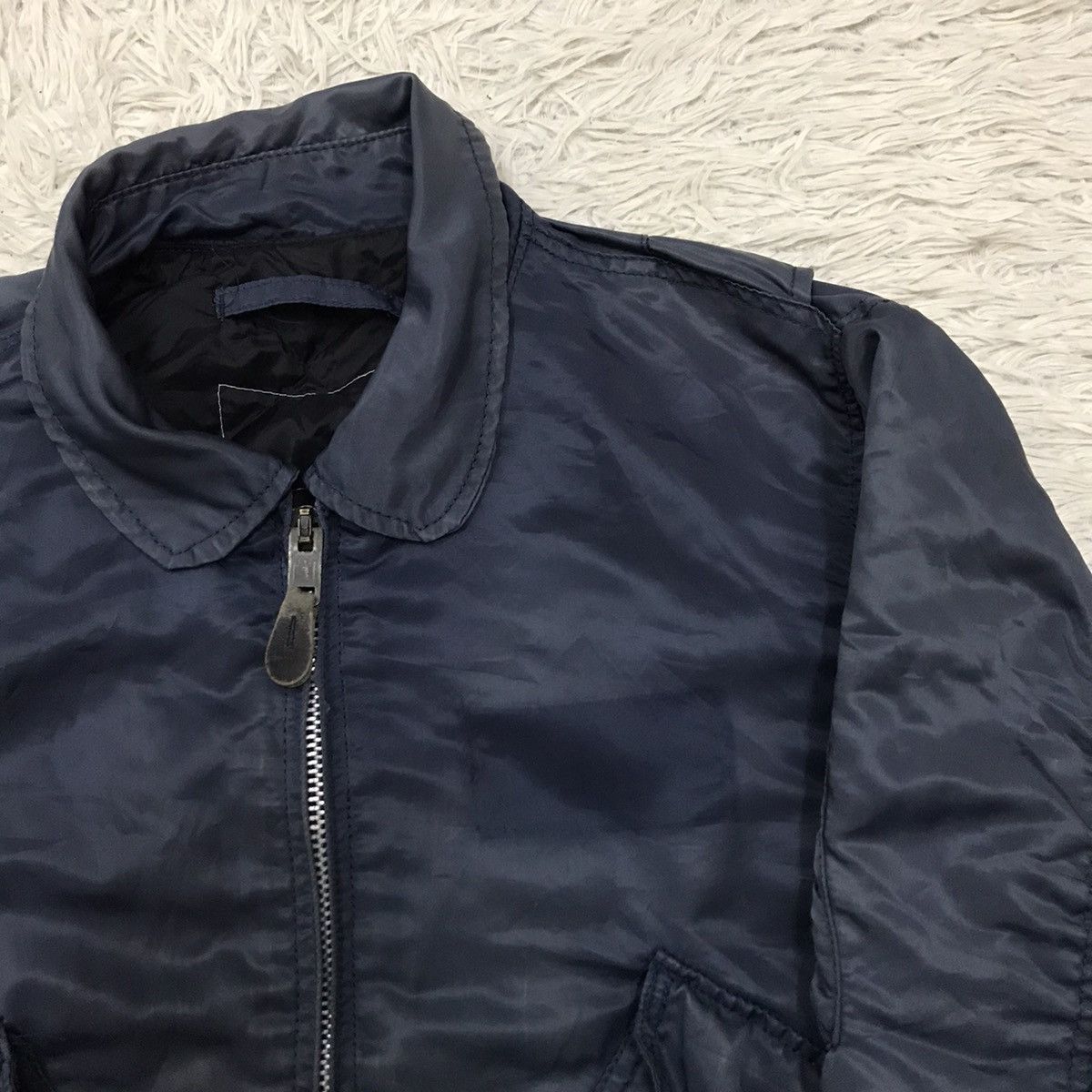 Vintage Sun Faded 🔥Vintage Ideal Zipper Bomber Jacket Size US M / EU 48-50 / 2 - 9 Thumbnail