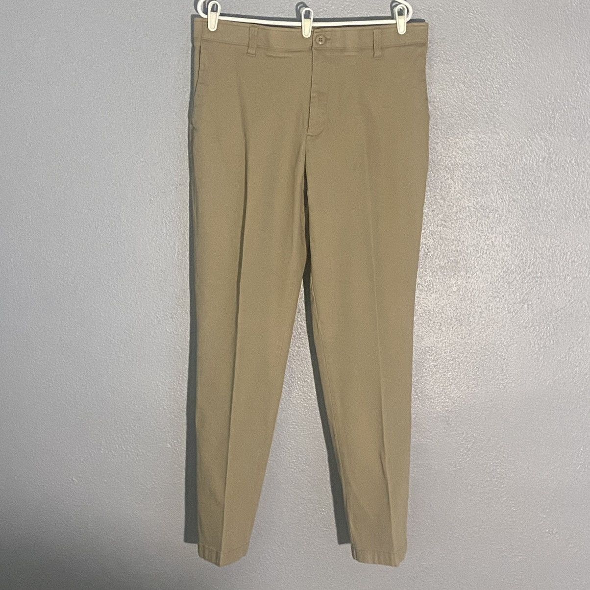 Vintage × Wrangler Wrangler Authentics Tan Stretch Casual Pants Size 36x34 Size US 36 / EU 52 - 1 Thumbnail
