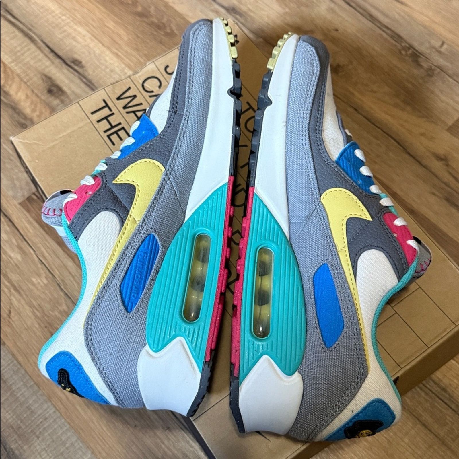 Nike Nike Air Max 90 Air Sprung Iron Grey Size US 10 / EU 43 - 5 Thumbnail