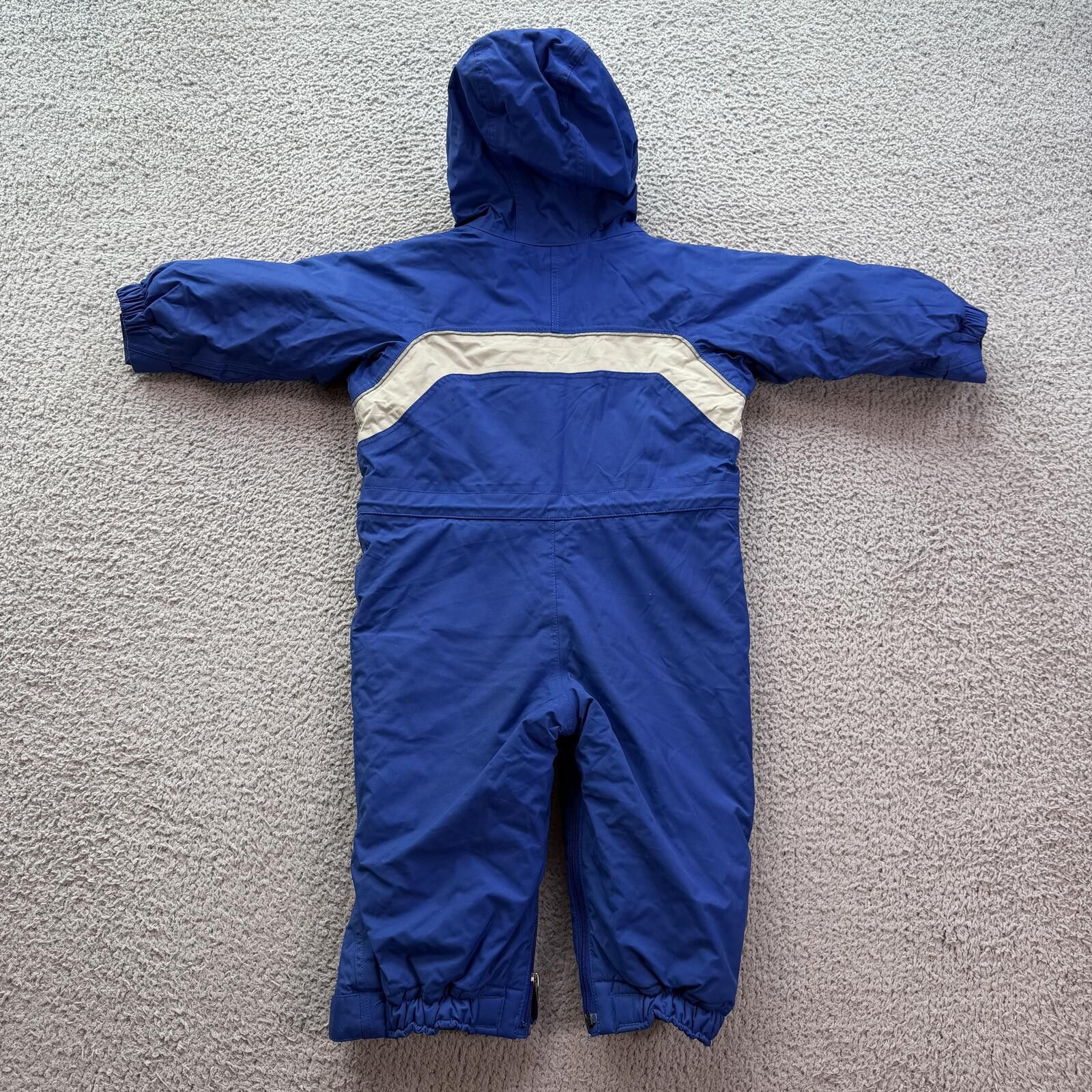 Patagonia Patagonia Baby Snow Suit 18M Blue Insulated One Piece Hood Size US XXS / EU 40 - 2 Thumbnail