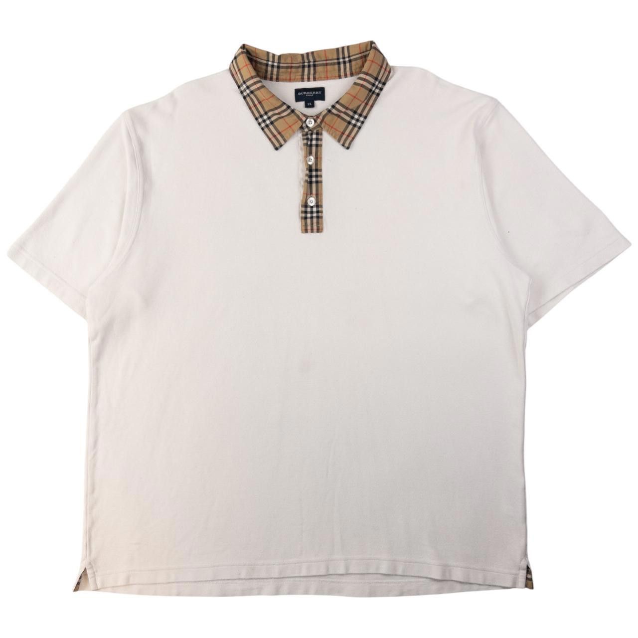 Burberry Vintage Burberry Nova Check Collar Polo Shirt Size XL Size US XL / EU 56 / 4 - 1 Thumbnail