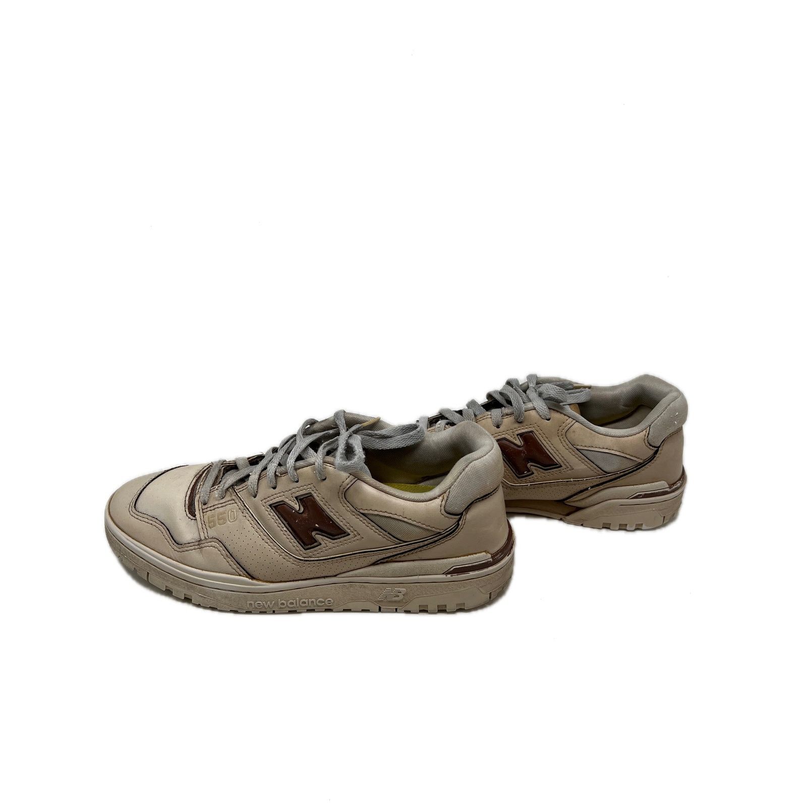 New Balance New Balance BB550 Leather Beige Sneakers Mens 10.5 Size US 10.5 / EU 43-44 - 2 Thumbnail