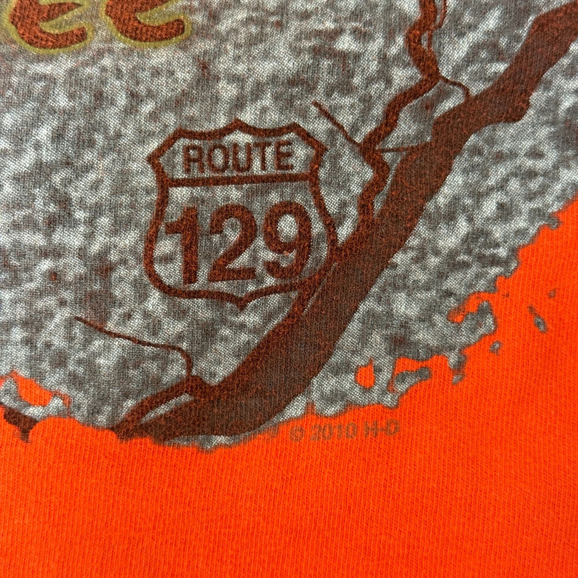 Harley Davidson SMOKEY MOUNTAINS I Rode The DRAGON Motorcycle Biker T Shirt Size US XL / EU 56 / 4 - 9 Thumbnail