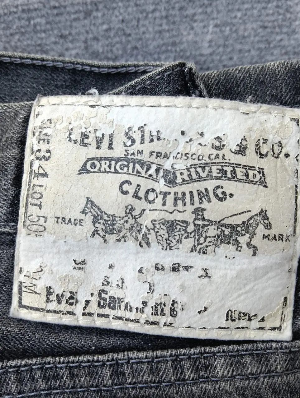 Fragment Design × Levi's Levi’s Fenom x Fragment Design Black Selvedge Made in Japan. Size US 34 / EU 50 - 12 Thumbnail