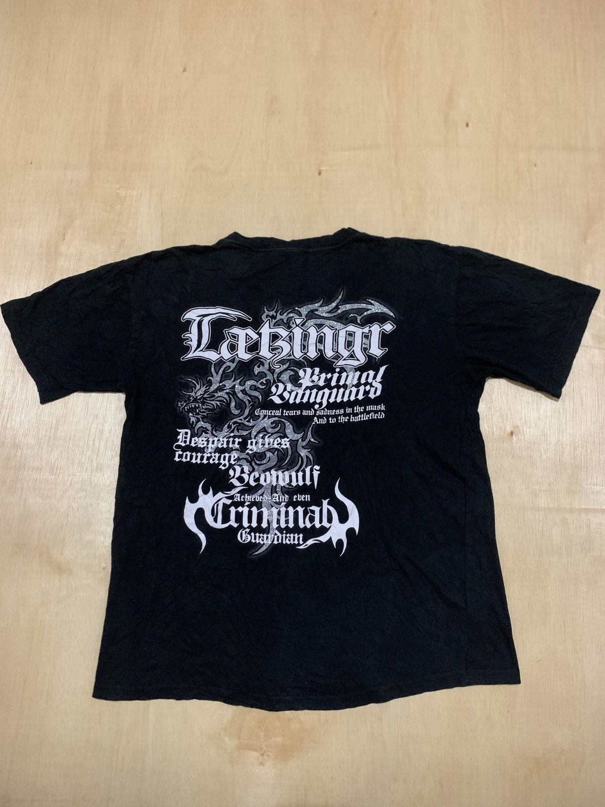 Hysteric Glamour × If Six Was Nine × Japanese Brand Vintage Y2k Caebingr Primal tshirt Punk style Size US L / EU 52-54 / 3 - 3 Thumbnail