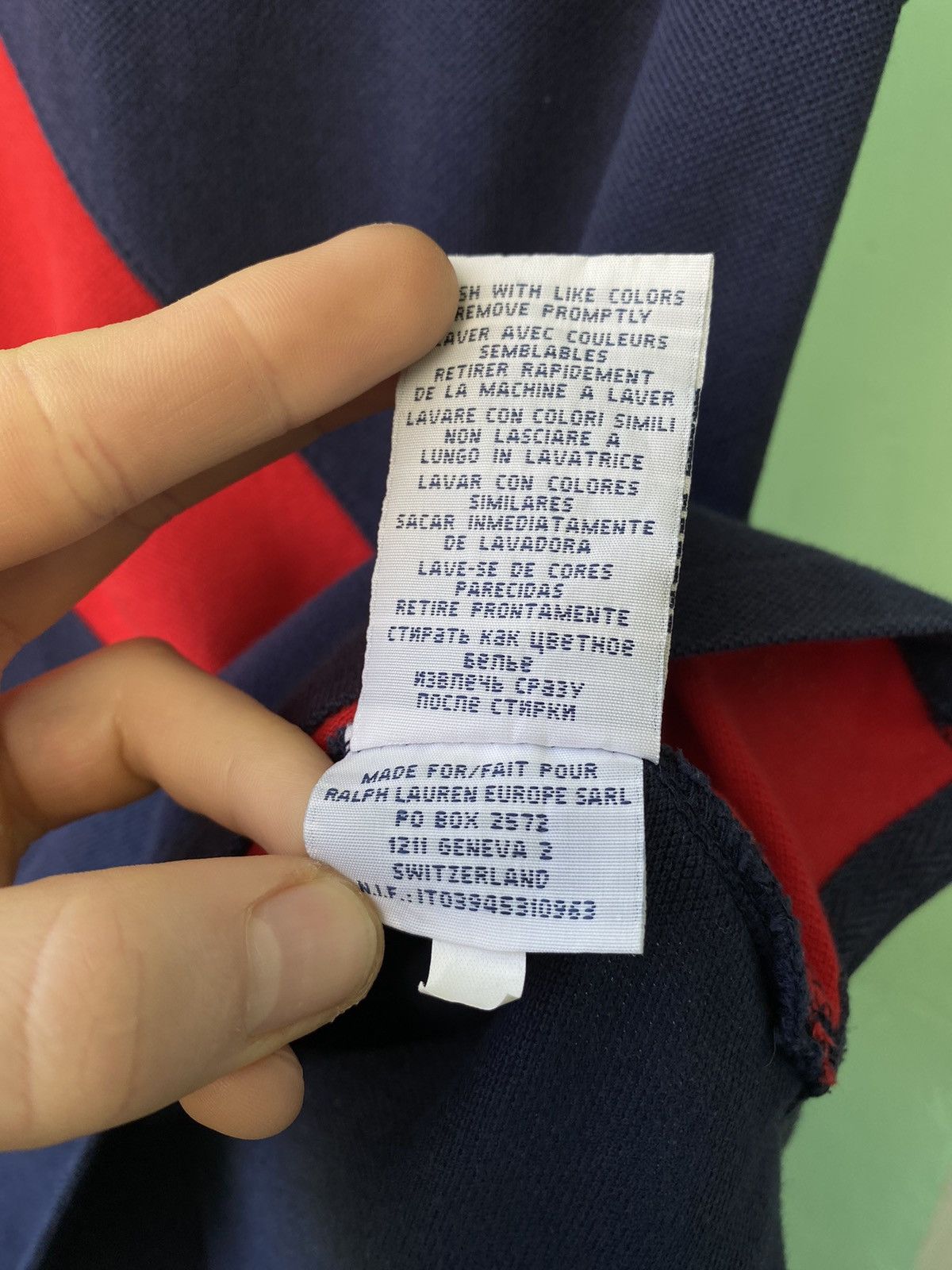 Polo Ralph Lauren × Vintage Vintage Polo Ralph Lauren Big Logo Number #2 Size US L / EU 52-54 / 3 - 8 Thumbnail