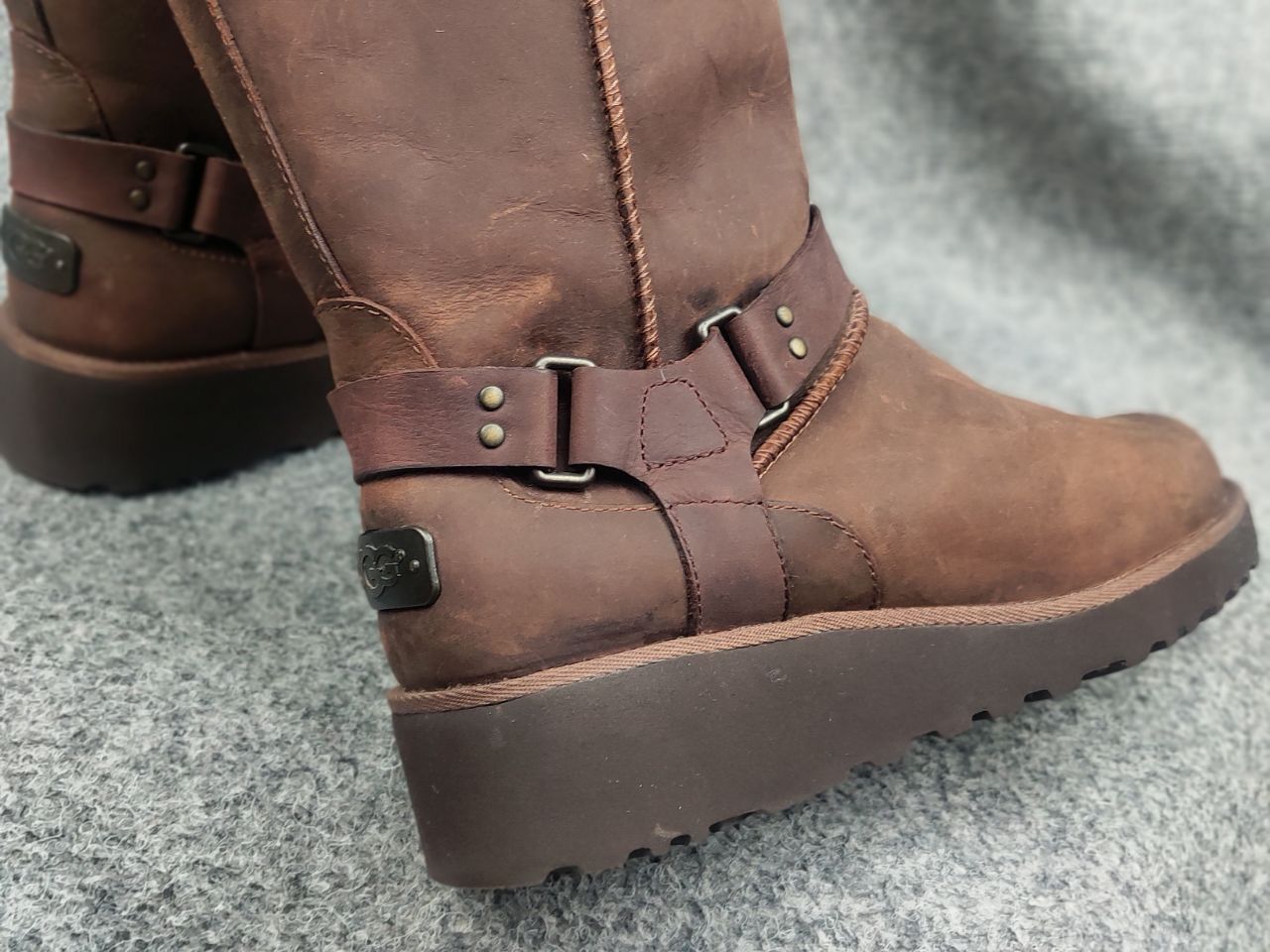 Ugg UGG Jasper Waterproof Leather Winter Fur-lined buckles Boots Size US 6 / IT 36 - 15 Thumbnail