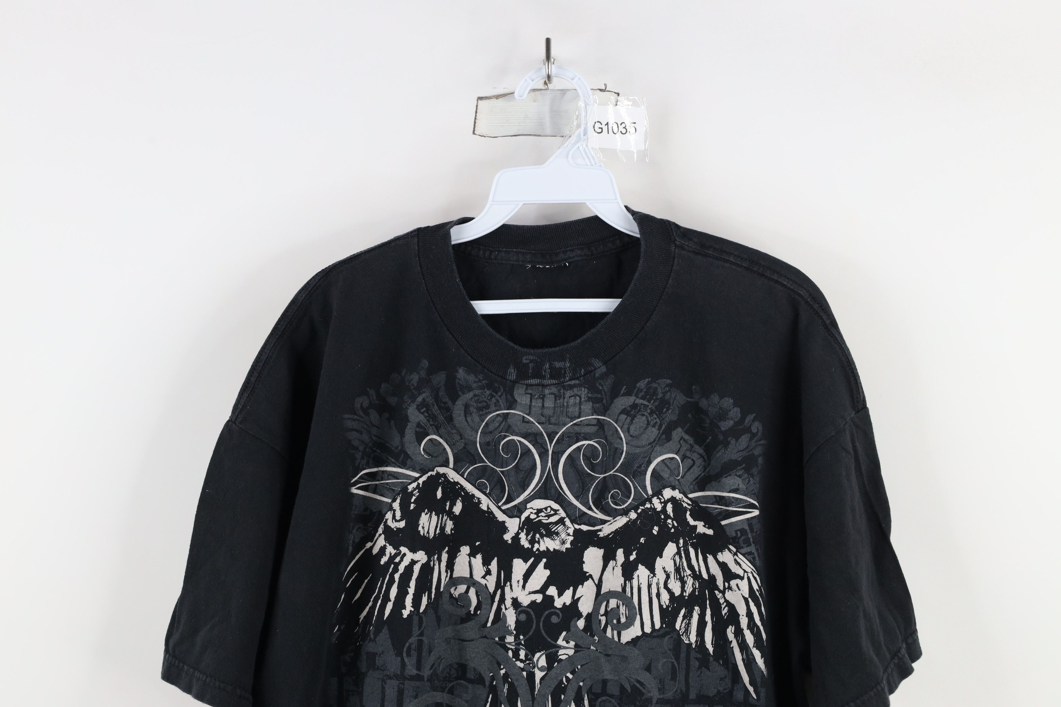 Vintage Vintage 90s Y2K Streetwear Tribal UFC MMA Fighting T-Shirt Size US XL / EU 56 / 4 - 2 Thumbnail