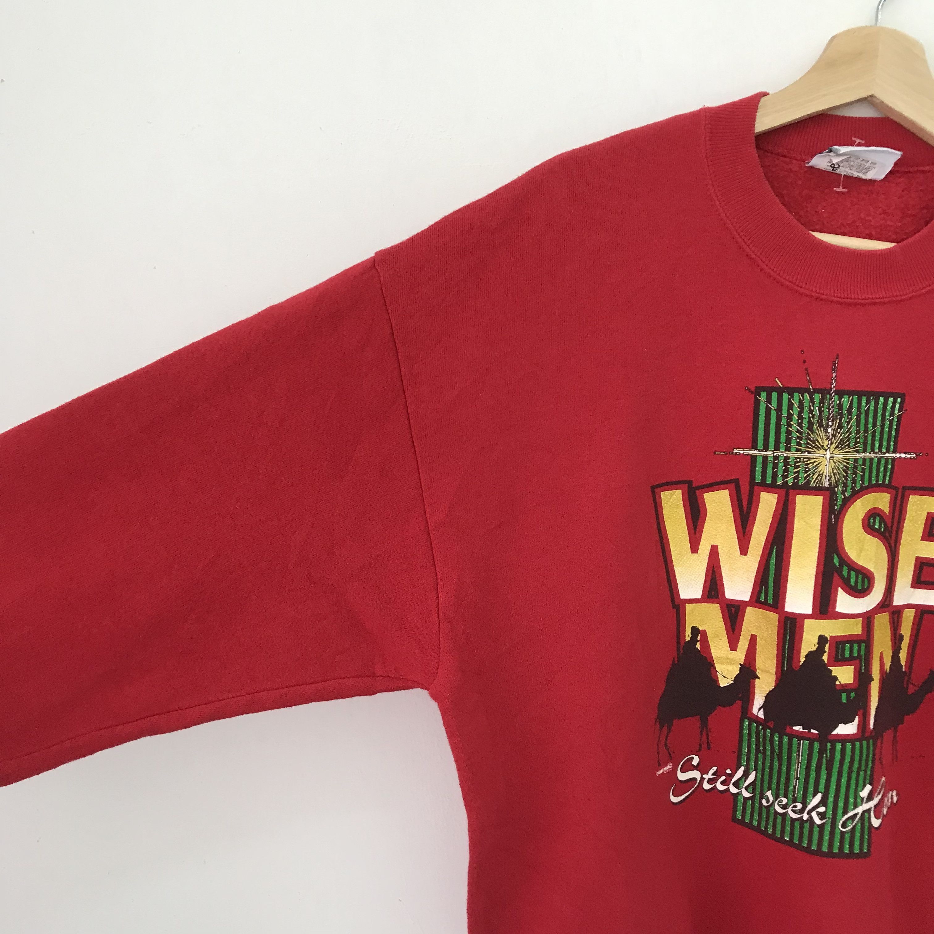 Vintage Vintage Wise Men Still Seek Him - 554 Size US L / EU 52-54 / 3 - 4 Thumbnail
