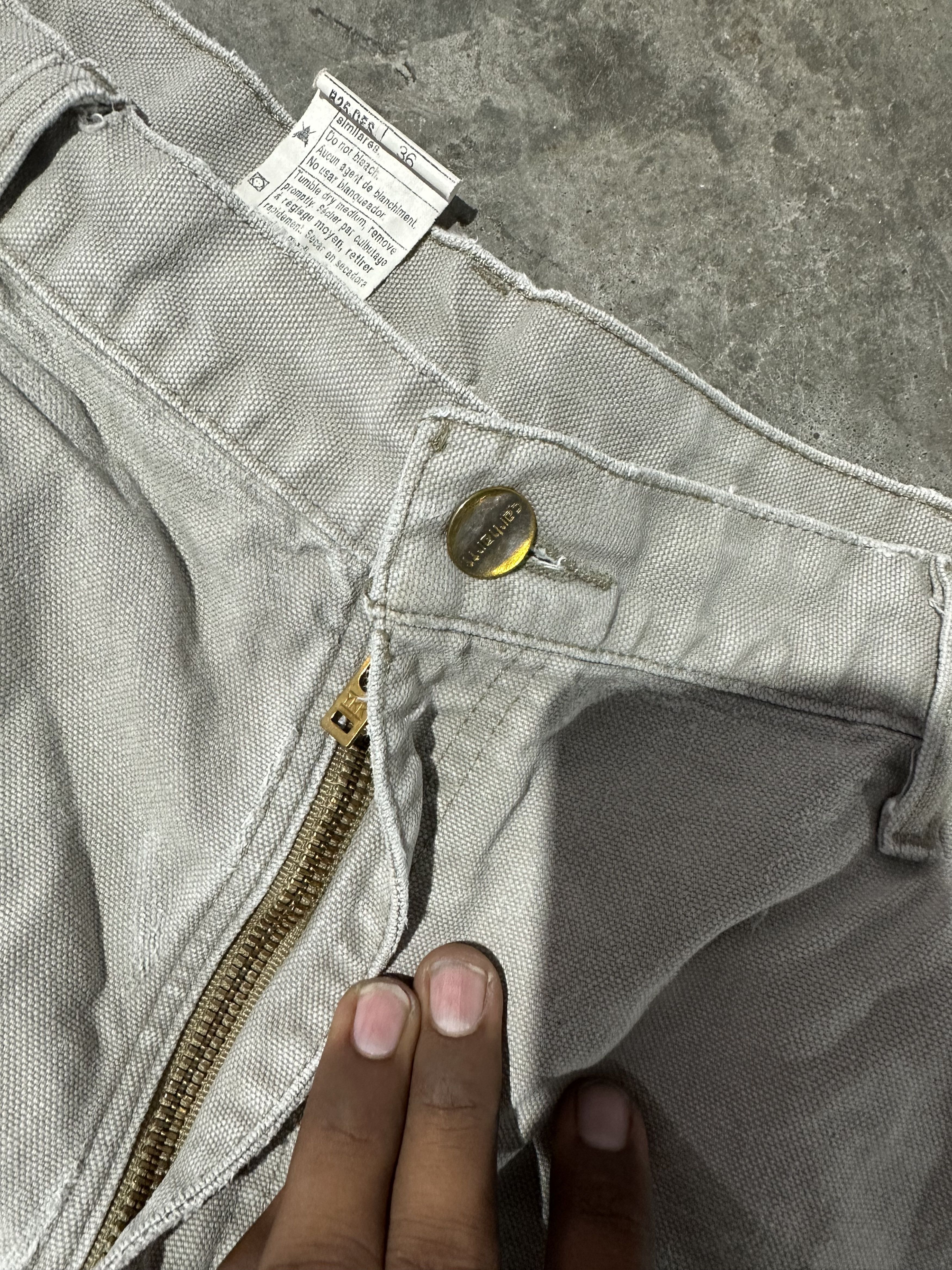 Carhartt 90s Carhartt B25 Double Knee Work Shorts – Faded Size US 36 / EU 52 - 9 Thumbnail